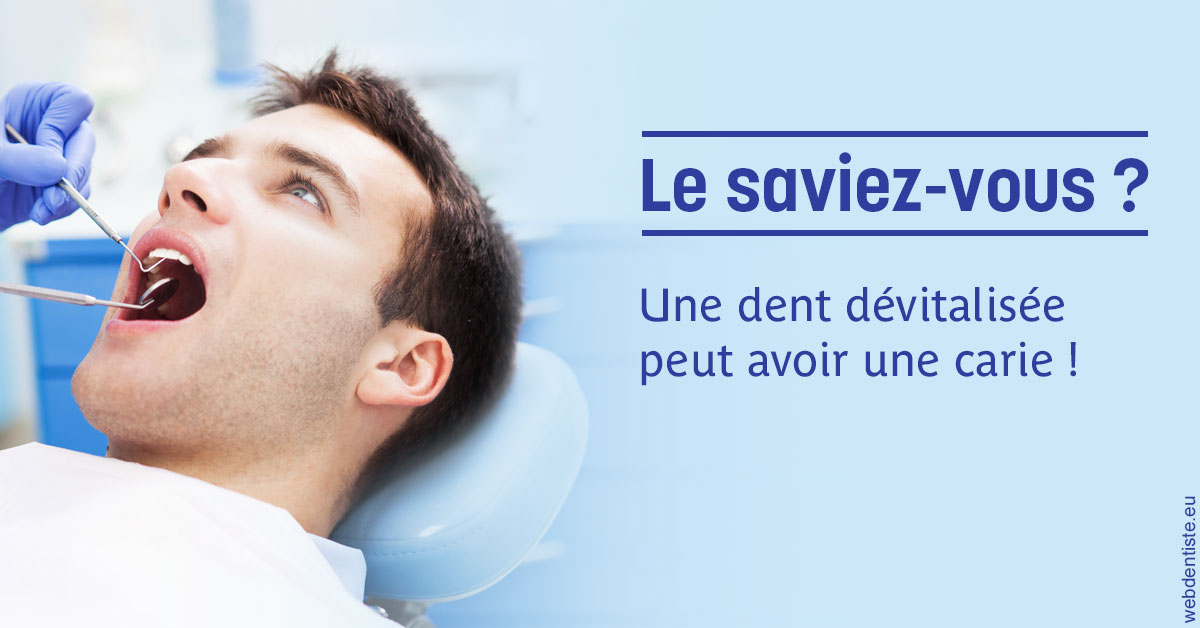 https://dr-olivier-godiveau.chirurgiens-dentistes.fr/Dent dévitalisée et carie 2